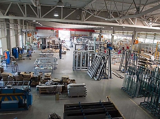 Výrobní hala na hliníková okna – Žďár nad Sázavou